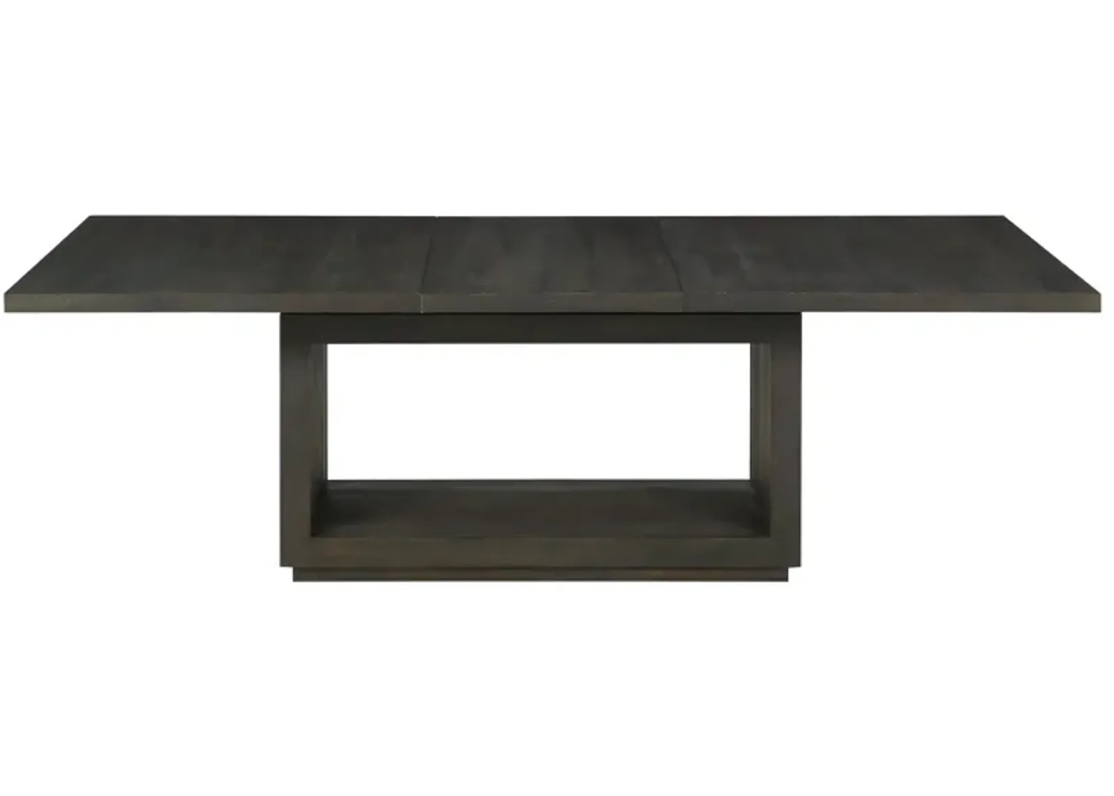 Oxford Dining Table w/ Leaf in Basalt Gray by Bellanest