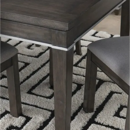 Counter Point Dining Table in Satin Smoke by Legacy Classic Furniture