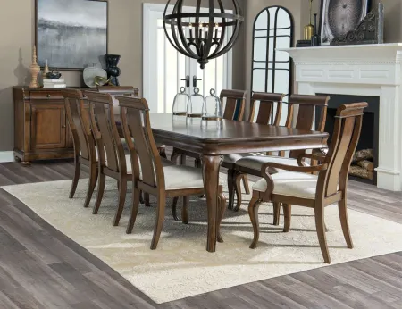 Coventry Leg Table in Brown by Legacy Classic Furniture