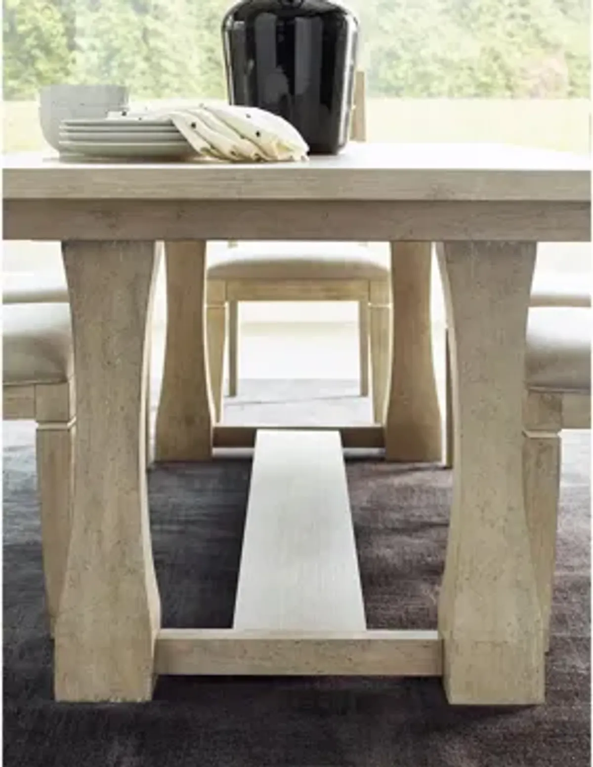 Milano By Rachael Ray Rectangular Trestle Table