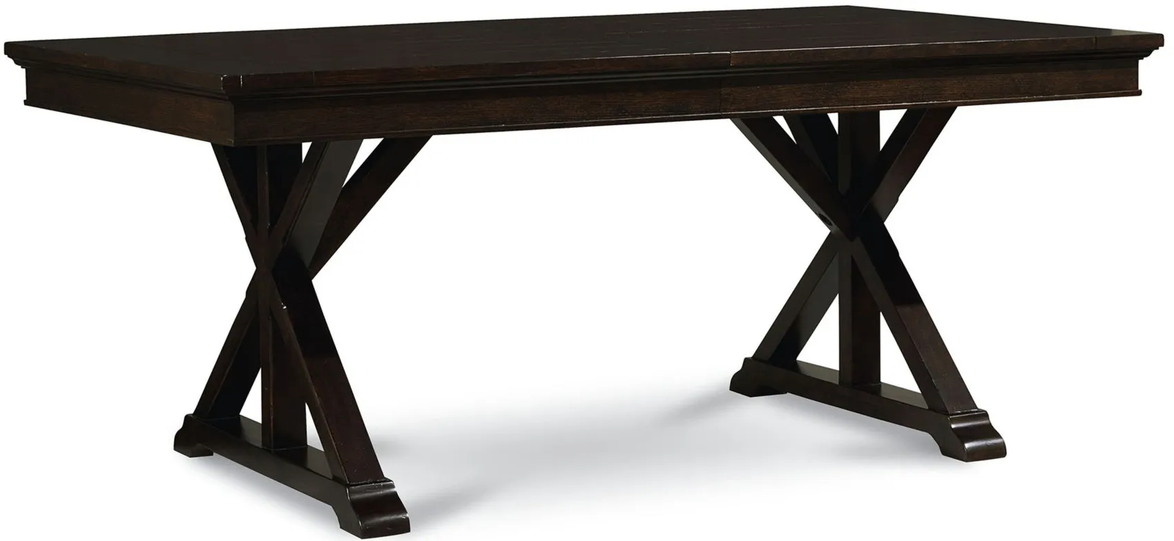 Thatcher Trestle Table in Amber by Legacy Classic Furniture