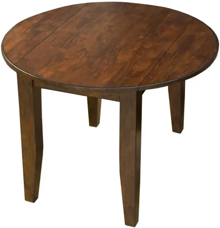 Mase Drop Leaf Table in Macciato Brown by A-America