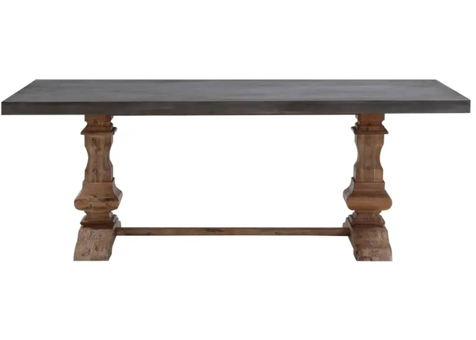 Thurston Dining Table in Concrete/Gray by Bellanest