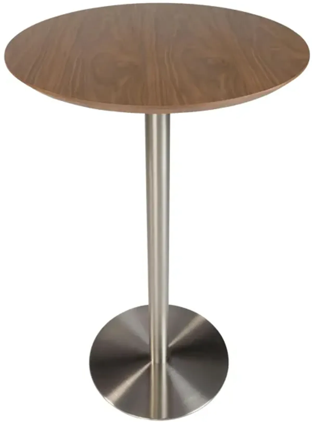 Cookie 26" Bar Table in Walnut by EuroStyle