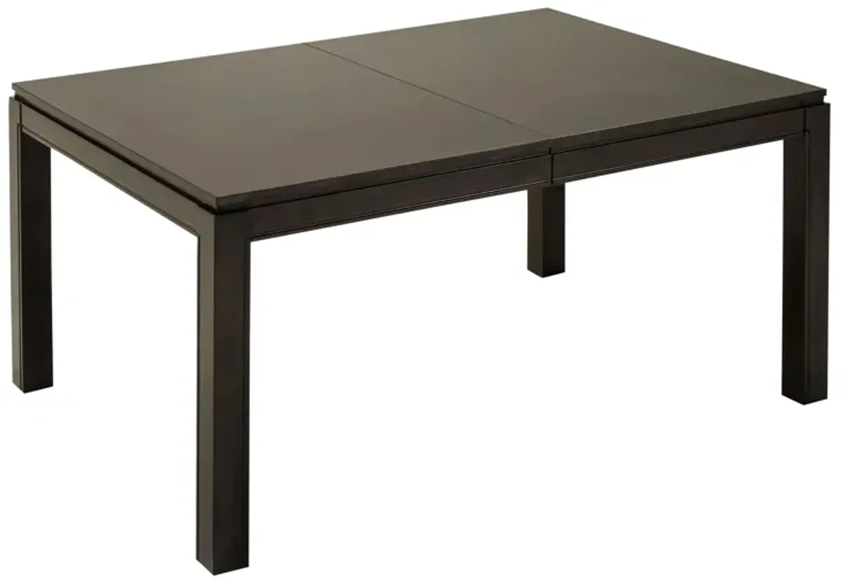 Logan Dining Table W/ Leaf in Dark Brown by Homelegance