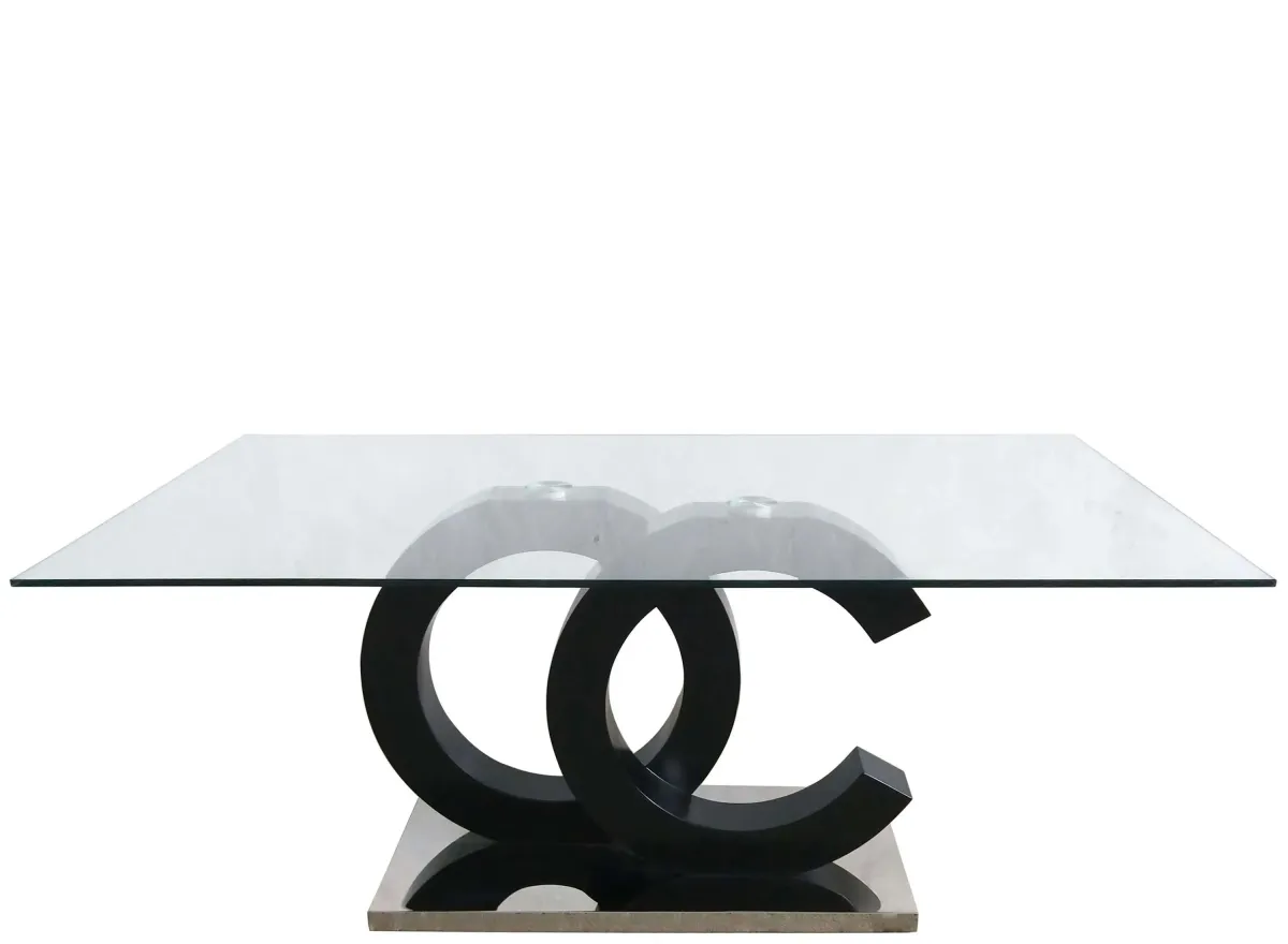 Ornstein Dining Table in Black by Global Furniture Furniture USA