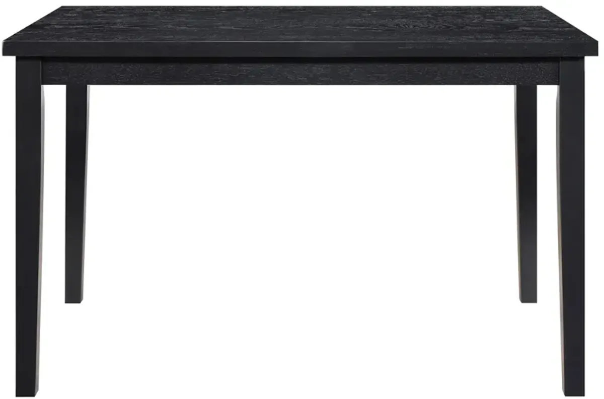 Hazel Dining Room Table in Black by Homelegance