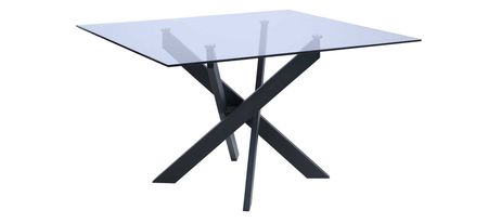 Pixie Dining Table in Black by Chintaly Imports
