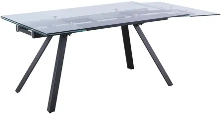 Aida Dining Table in Black by Chintaly Imports
