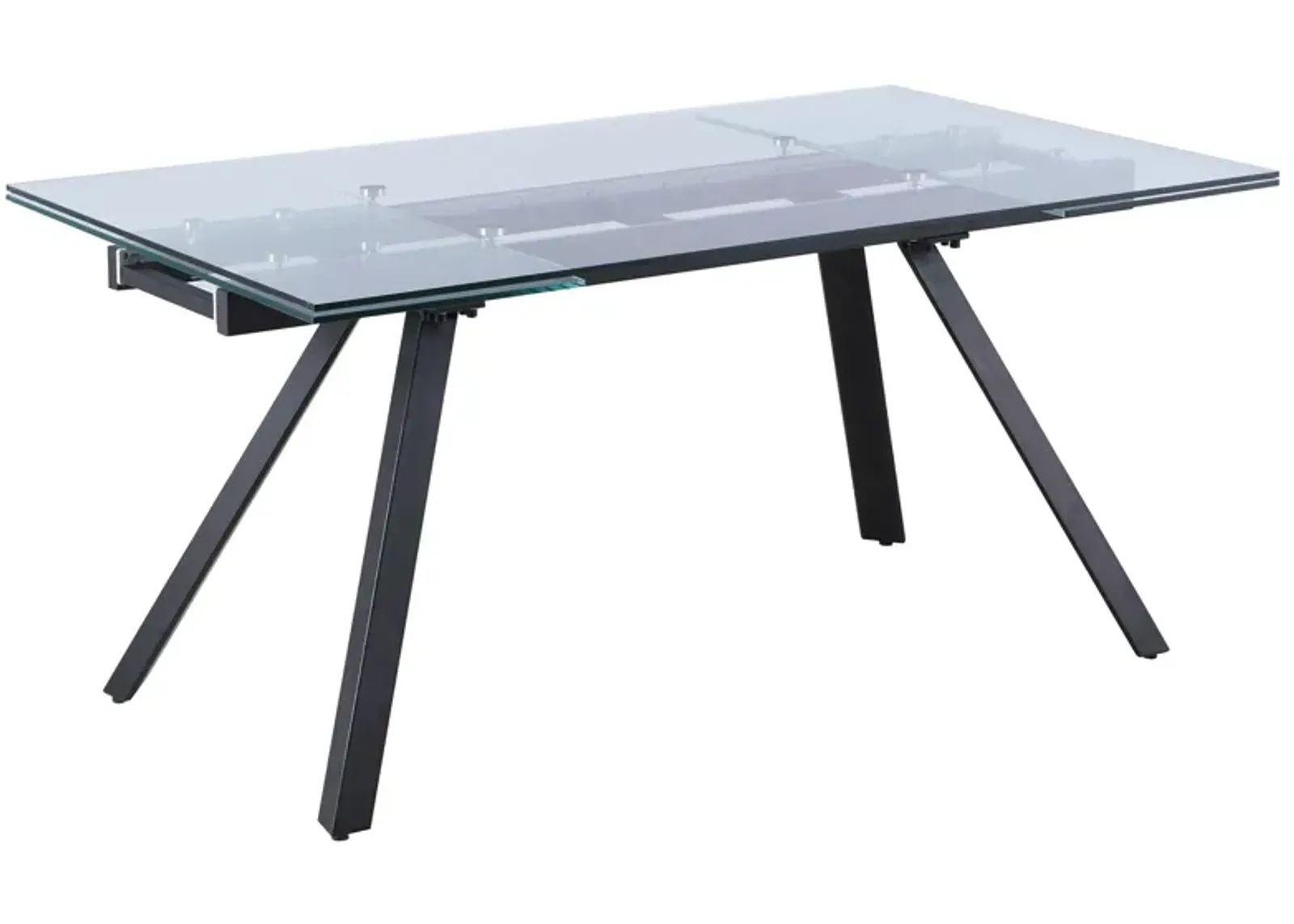 Aida Dining Table in Black by Chintaly Imports