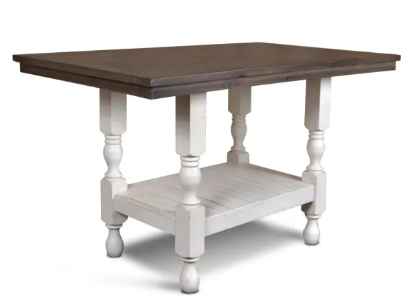 Rustic French 60" Counter Height Table