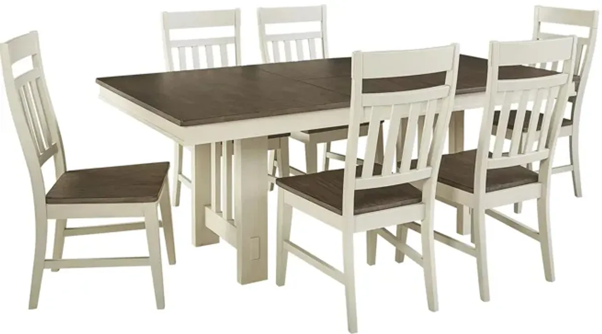 Bremerton Rectangular Dining Table with Butterfly Leaf
