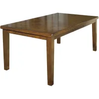 Fowler Dining Table w/ Leaf in Medium Brown by Ashley Furniture