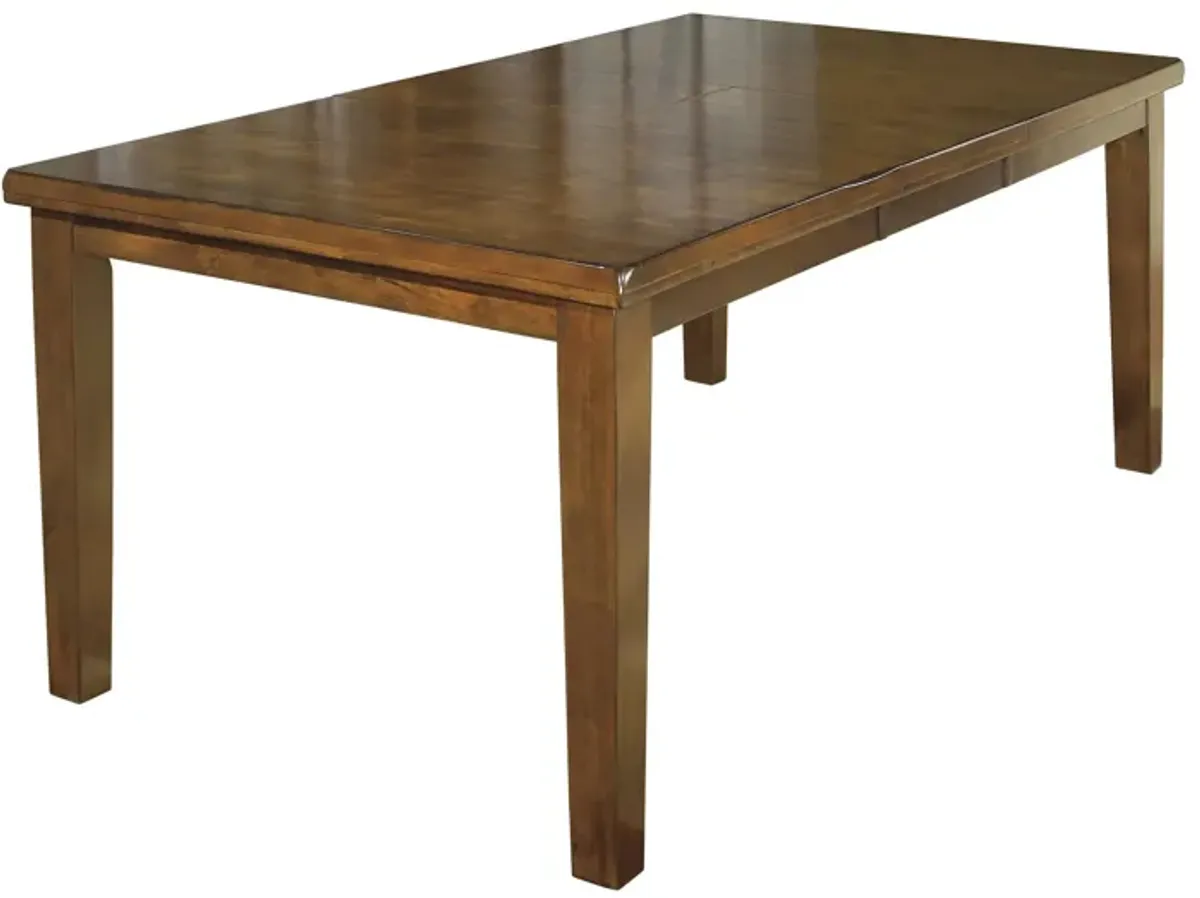 Fowler Dining Table w/ Leaf in Medium Brown by Ashley Furniture