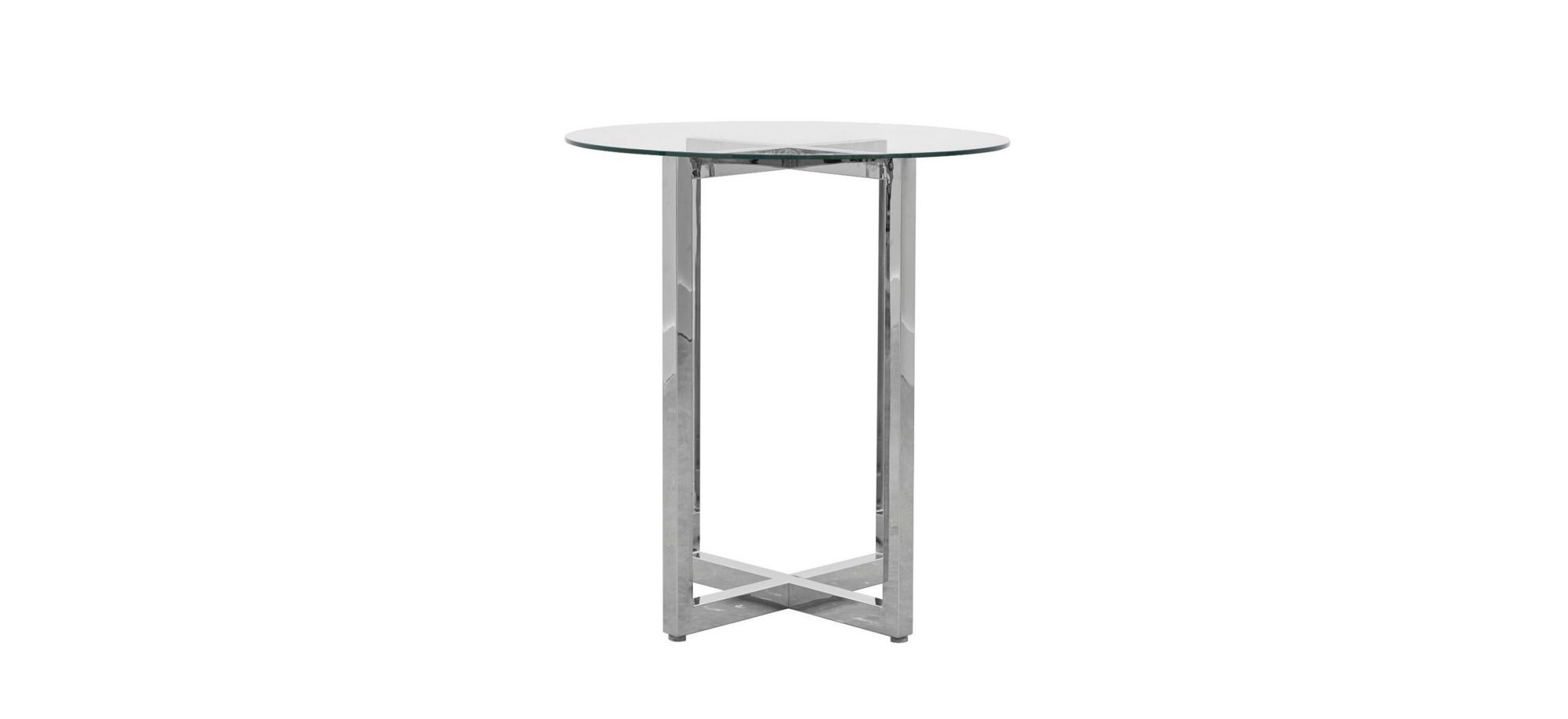Amalfi Glass Bar Height Dining Table