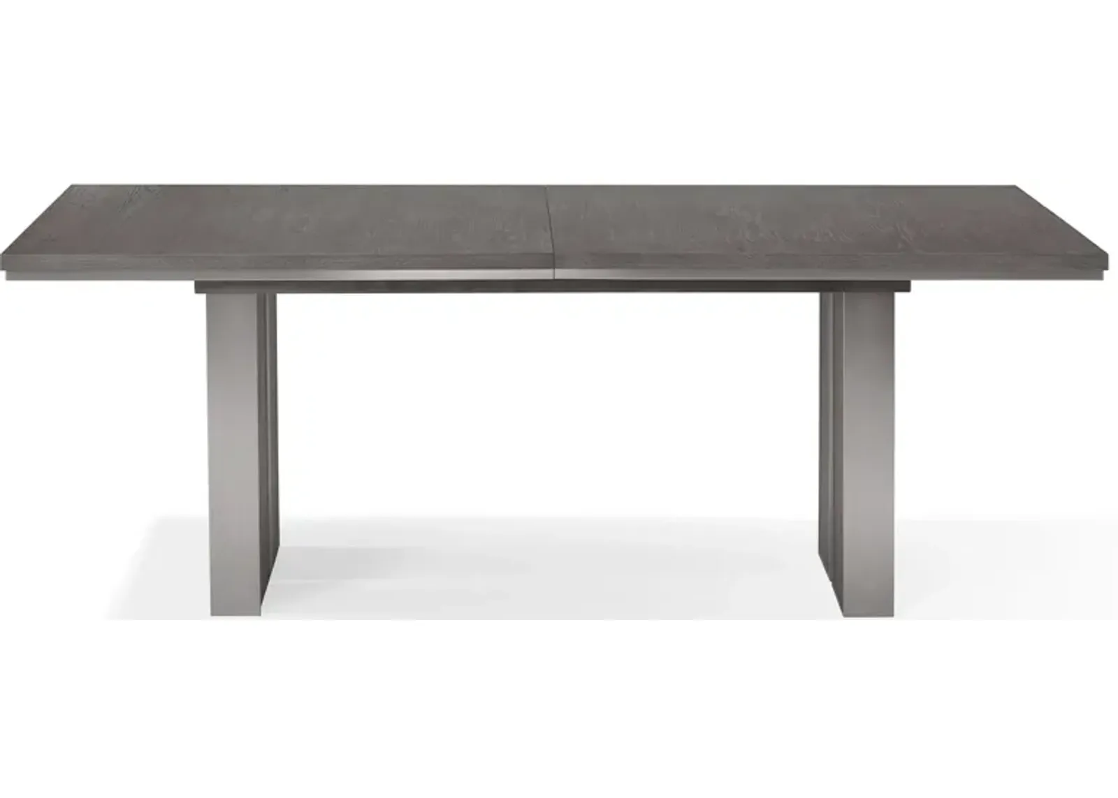 Plata Dining Table w/ Leaf in Thunder Gray by Bellanest