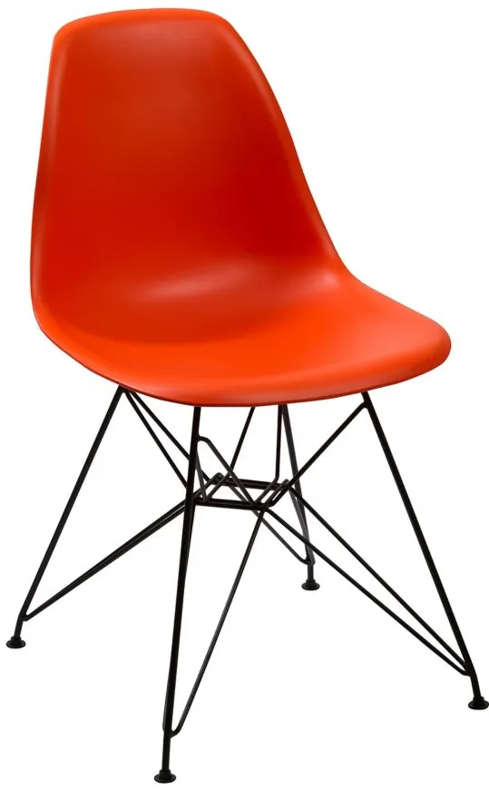 Crossroads Rostock Dining Chair in Red by Bellanest