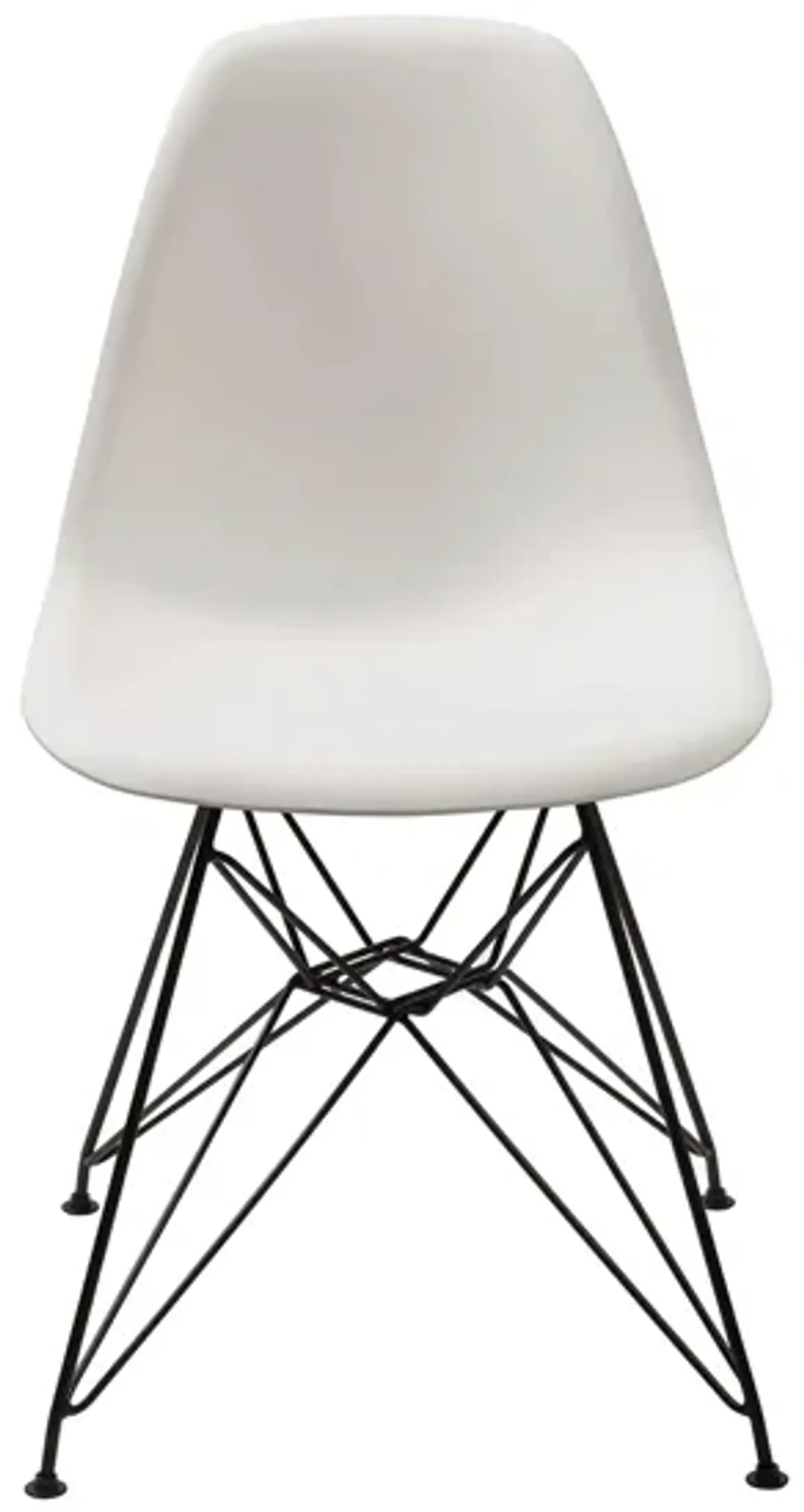 Crossroads Rostock Dining Chair in White by Bellanest