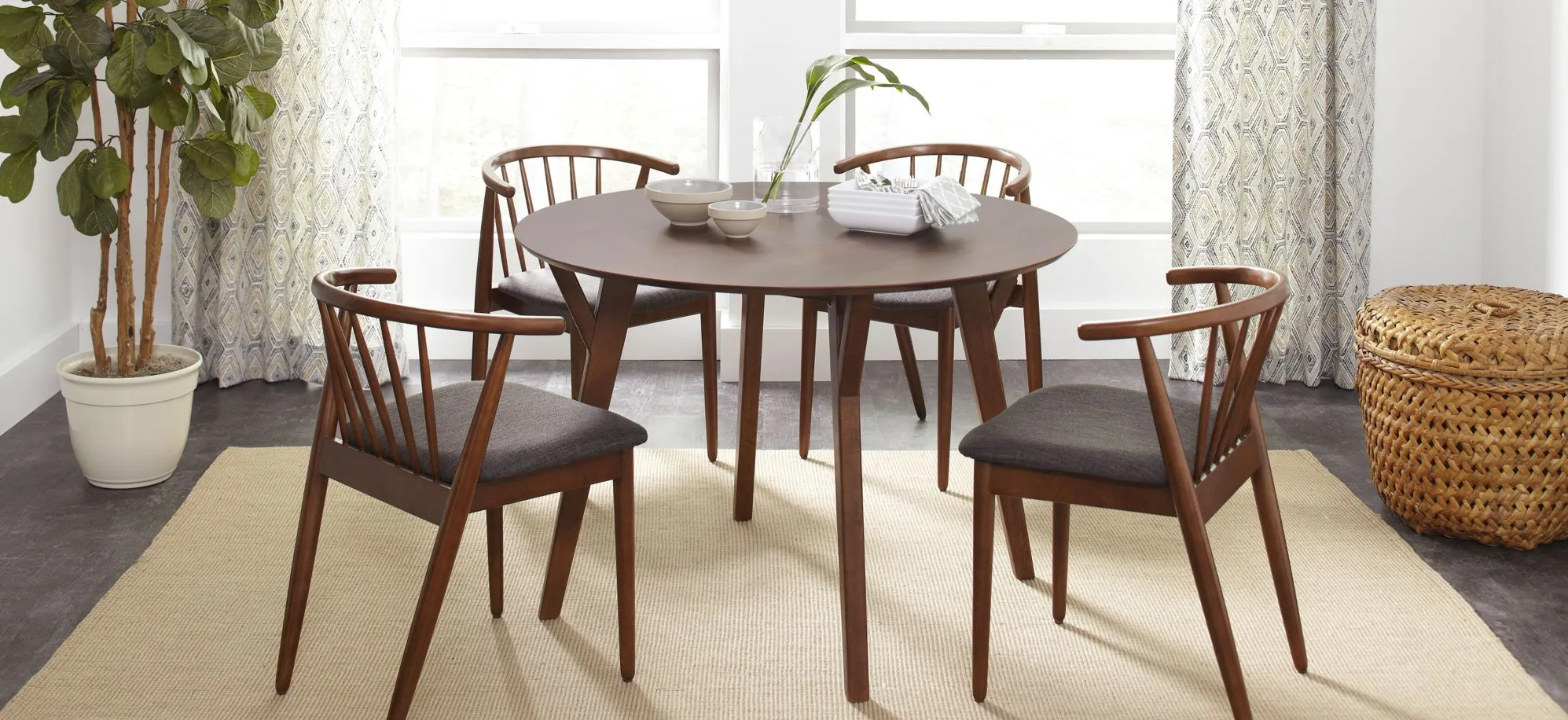 Copenhagen Dining Table in Walnut by Jofran