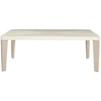 Axiom Dining Table in Linear Grey/Linear White by Bernhardt