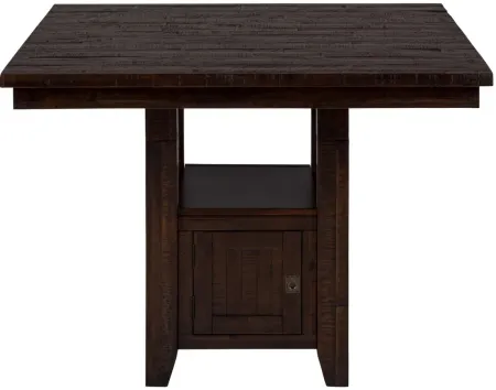 Kona Grove Counter-Height Dining Table in Deep Chocolate by Jofran