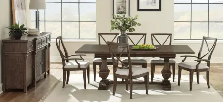 Wexford Trestle Dining Table in WEXFORD by Hekman Furniture Company