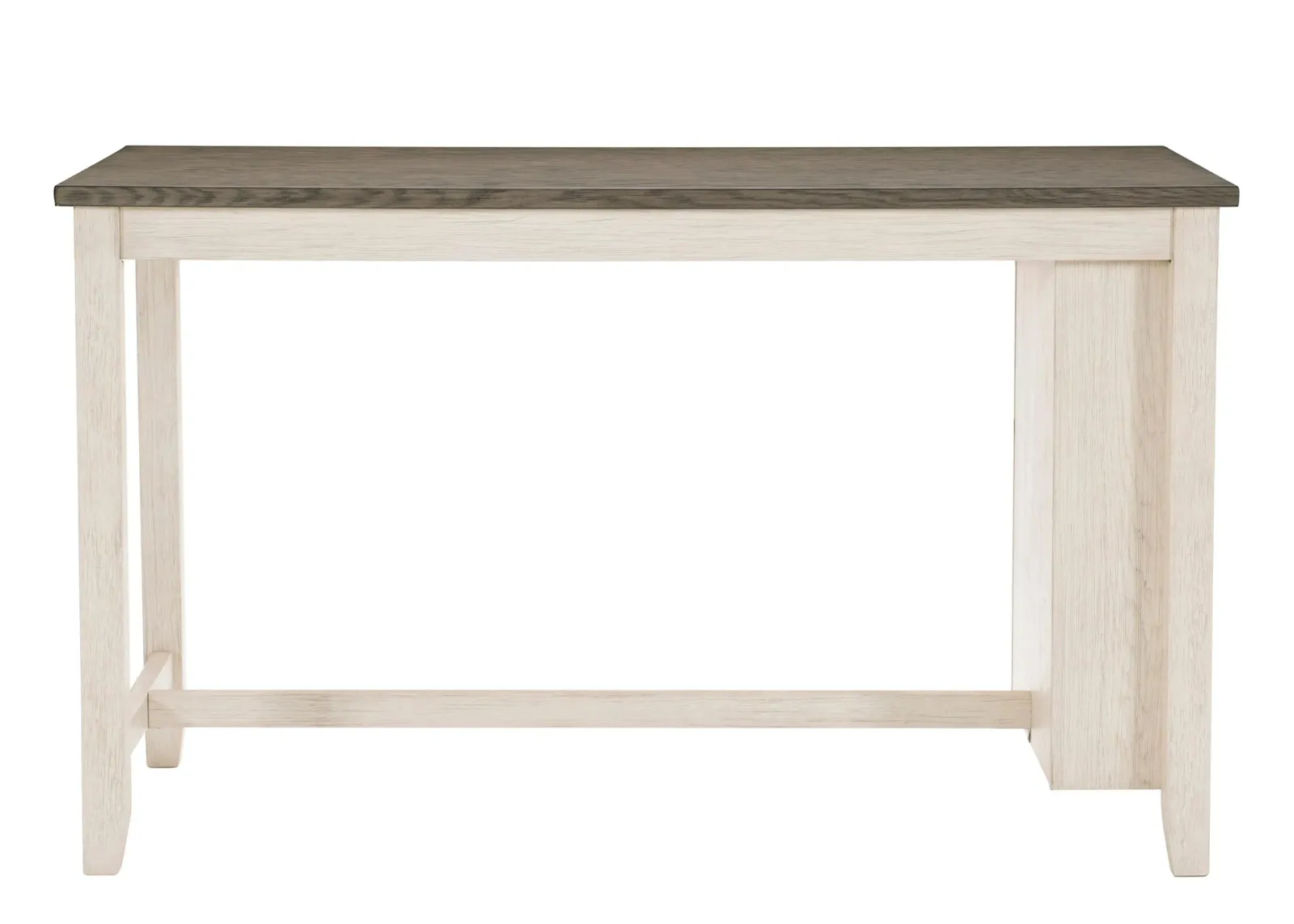 Napa Counter Height Dining Table in Antique White/Brown by Bellanest