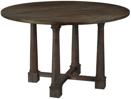 Lin Wood Round Dining Table in LINWOOD by Hekman Furniture Company