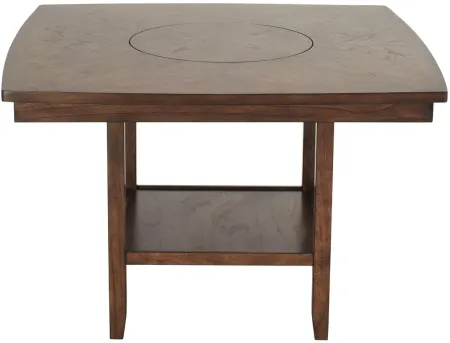 Elmore Counter-Height Dining Table in Brown by Bellanest