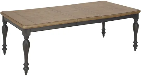 Pirro Dining Table w/ Leaf in Two-Tone by Davis Intl.