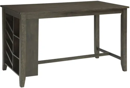 Rokane Counter-Height Dining Table in Light Brown by Ashley Furniture