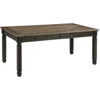 Vail Dining Table in Black by Ashley Furniture