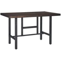 Stoddard Counter-Height Table in Medium Brown by Ashley Furniture