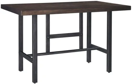 Stoddard Counter-Height Table in Medium Brown by Ashley Furniture