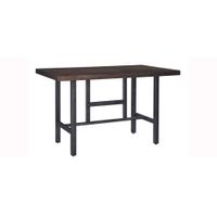 Stoddard Counter-Height Table in Medium Brown by Ashley Furniture