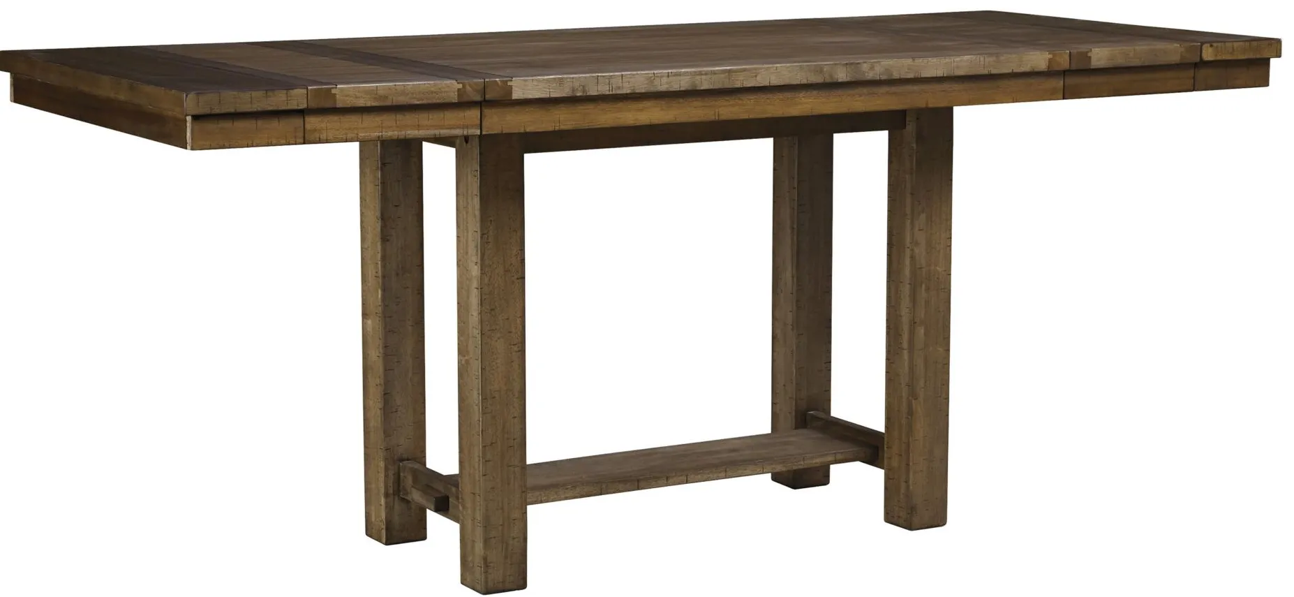 Montana Counter-Height Dining Table w/ Leaves in Grayish Brown by Ashley Furniture