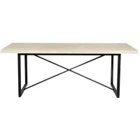Starlight Dining Table in Beige by LH Imports Ltd
