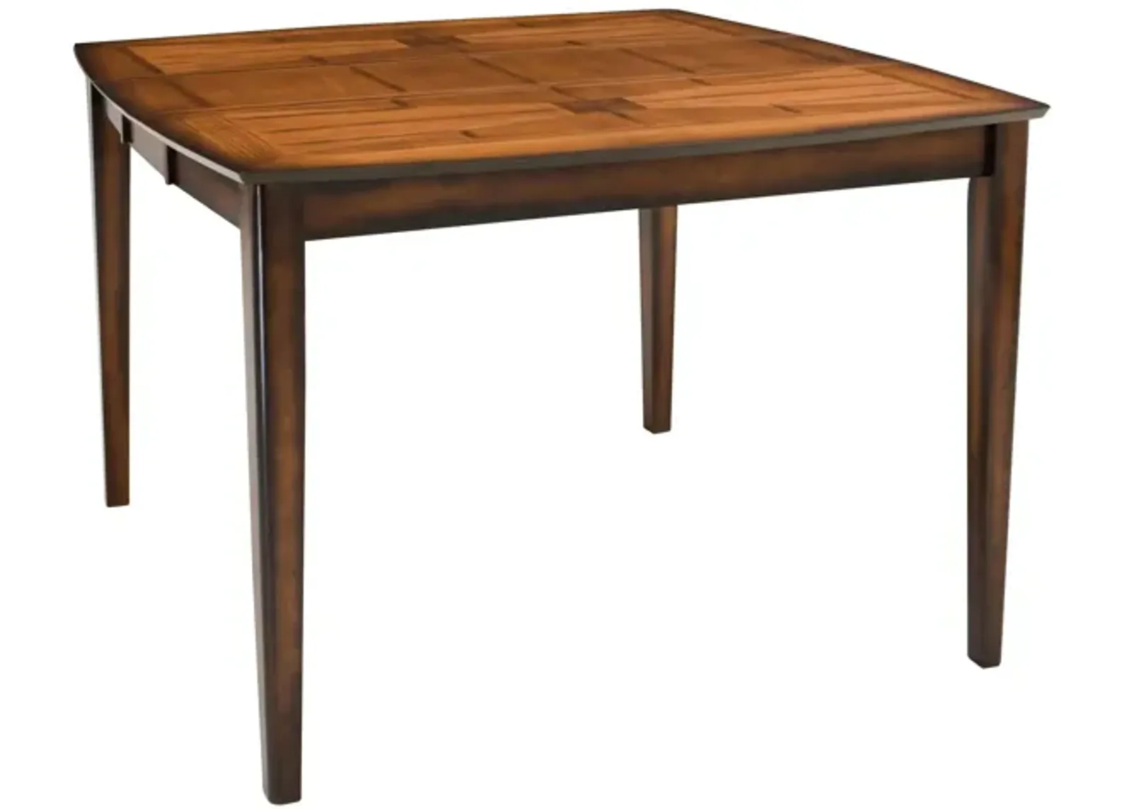 Denver Counter-Height Dining Table W/ Leaf in Amber / Dark Brown by Homelegance