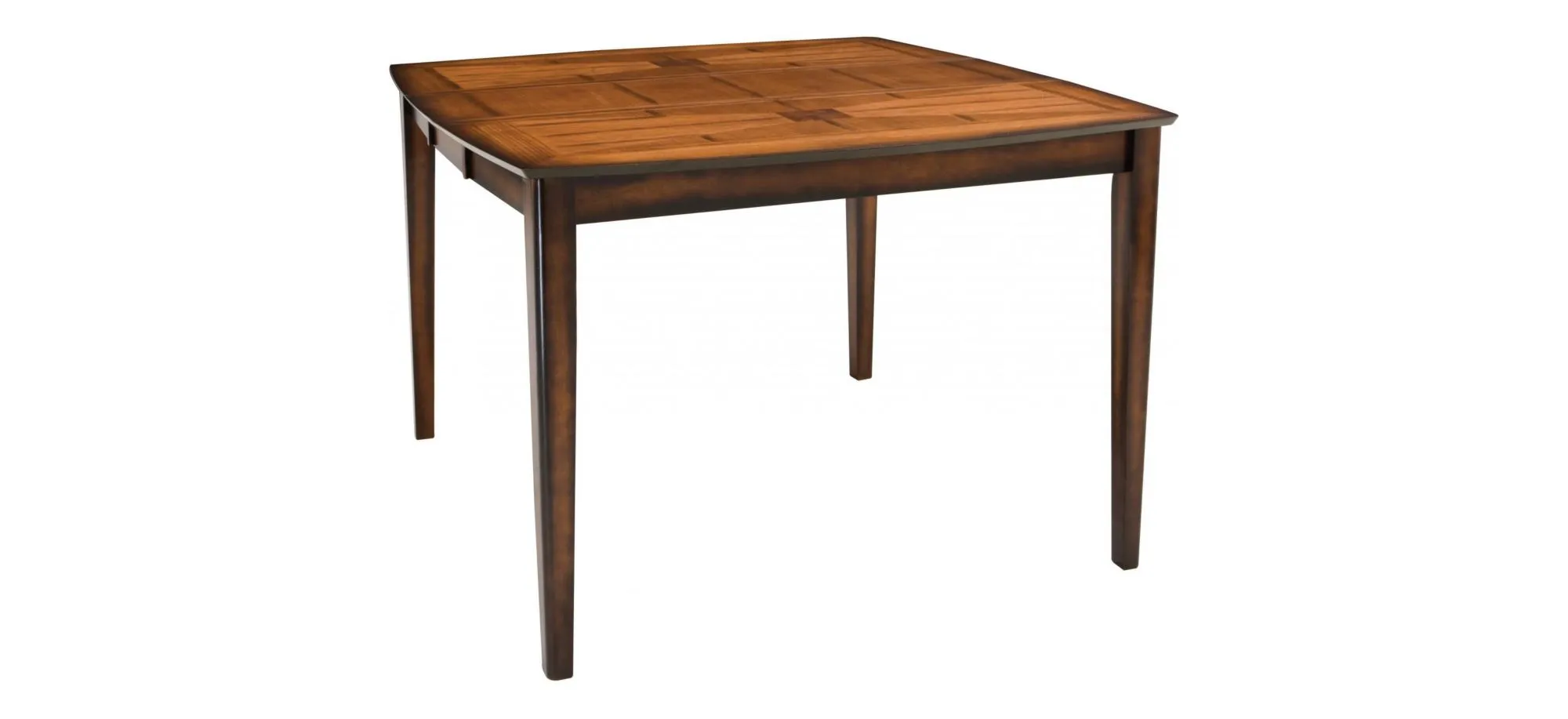 Denver Counter-Height Dining Table w/ Leaf in Amber / Dark Brown by Homelegance
