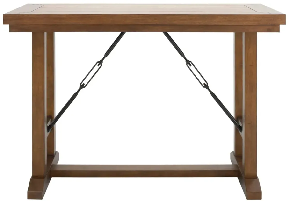 Fenwick Counter-Height Table in Medium Brown by Bellanest