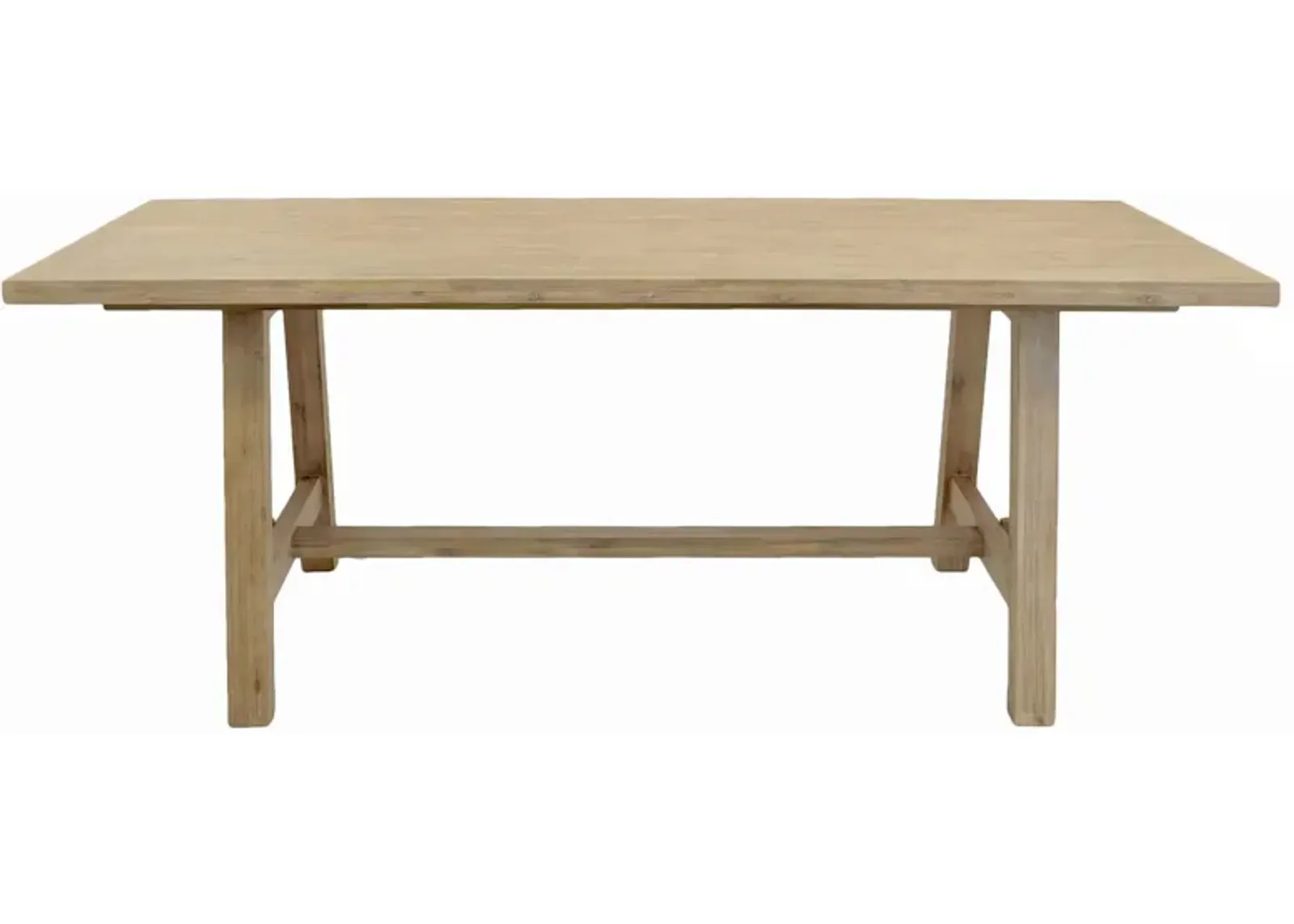 Bedford Dining Table in Brushed Smoke by New Pacific Direct