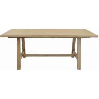 Bedford Dining Table in Brushed Smoke by New Pacific Direct