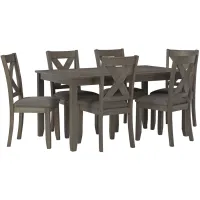 Nash 7-pc. Dining Set in Gray by Ashley Furniture