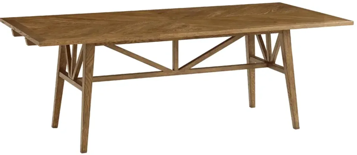 Nova Extending Dining Table in Dawn by Theodore Alexander