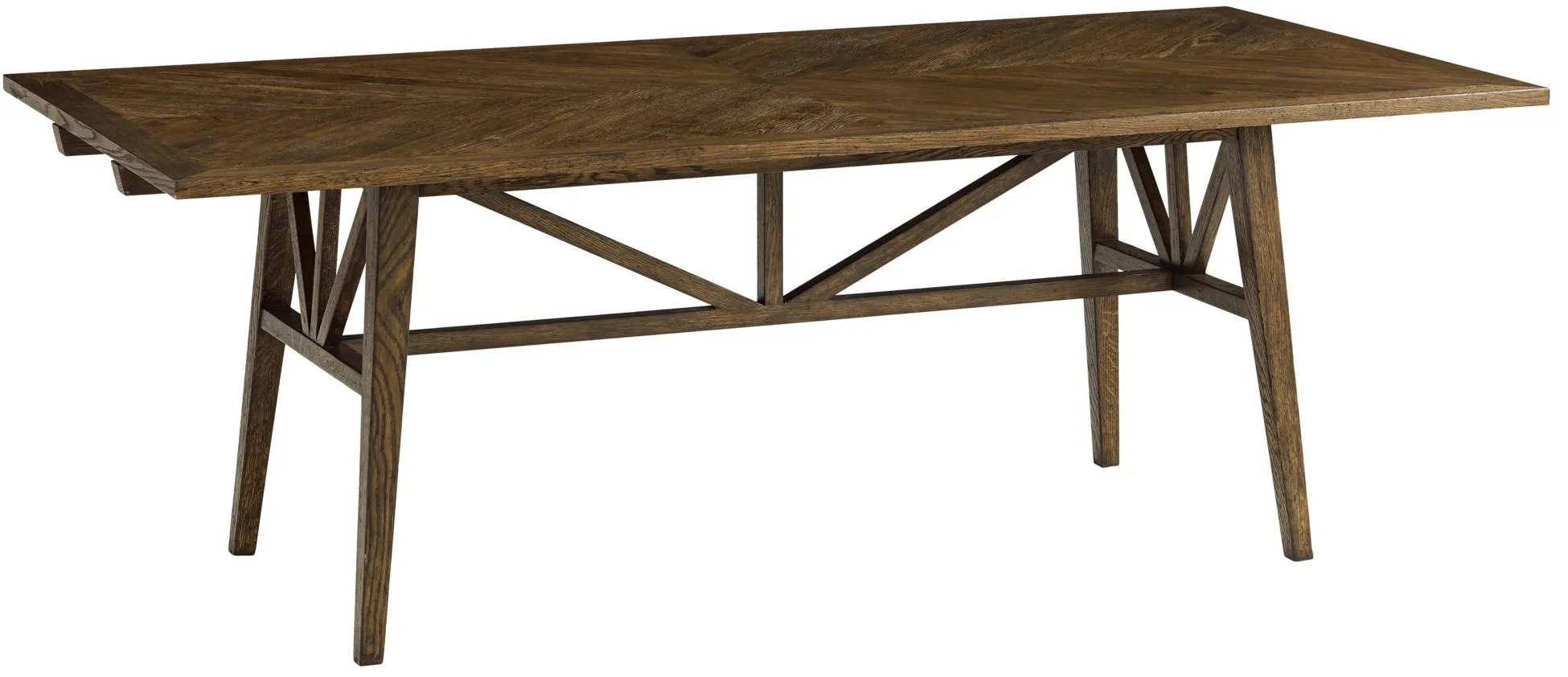 Nova Extending Dining Table in Dusk by Theodore Alexander