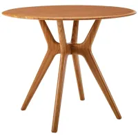 Cassia 36" Round Dining Table in Amber by Greenington