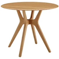Cassia 36" Round Dining Table in Wheat by Greenington