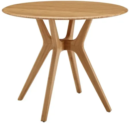 Cassia 36" Round Dining Table in Wheat by Greenington