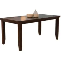 Bardstown Counter-Height Dining Table w/ Leaf in Oak / Espresso by Crown Mark