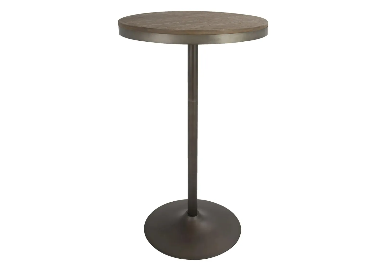 Dakota Bar Table in Antique by Lumisource